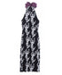 Three-dimensional Pleate-neck Dress